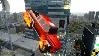 GTA 4 CRASH TESTING REAL CAR 678