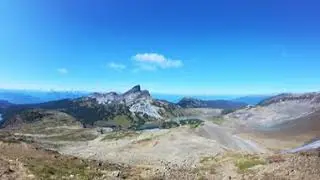 Panorama Ridge, Garibaldi Lake, and Black Tusk in British Columbia 360