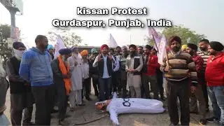 Why are farmers protesting in Punjab? Food Producers in Distrest!Gurdaspur,Punjab,India  #killermodi