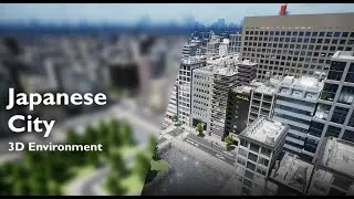 Japanese City - Real-time environment