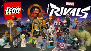 I made MARVEL RIVALS Characters in LEGO!