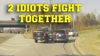 Drivers Lesson USA & Canada - Bad drivers, Driving fails, Road Rage, Brake Check 2025 #312