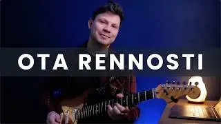 Rentouttavaa kitaransoittoa blues-tyyliin  | Tajunnanvirtaa 3