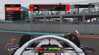 F1 24 - Miami First Lap Red Flag