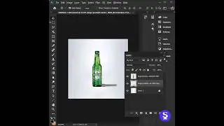 Create Realistic Bottle Shadow In Photoshop🔥🔥😱😱 #shorts #photoshoptricks
