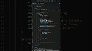 Square Animation | HTML CSS #shorts #shortvideo #asmr #coding #html #css3