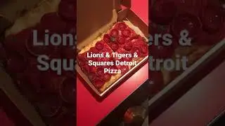 Lions & Tigers & Squares Detroit Pizza NYC