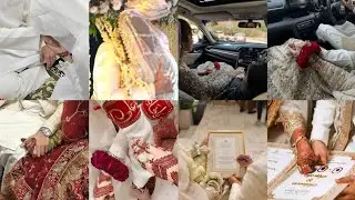 Muslim Couple Nikha Ceremony Photos Ideas 