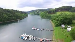 Freizeitcamp Aggertalsperre mit DJI Phantom 3 Standard