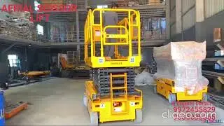 AERIAL SCISSOR LIFT | FORCELIFT | MANUFACTURER IN | HYDERABAD | BANGALORE |