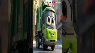 Colors with Vehicles 🚗 | Learn Colors Song for Kids | Cars Bus & Truck Cartoon#shorts #ytshorts #yt