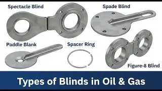 Types of Blinds in Oil & Gas | How to Identify Spectacle, Spade & Spacer Blinds