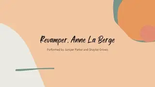 Revamper- Anne LaBerge