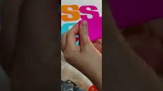 #S #Nopencilling #TechnicOnHowToCutLetterS  🌹💐 Letter S cutting without penciling #shorts