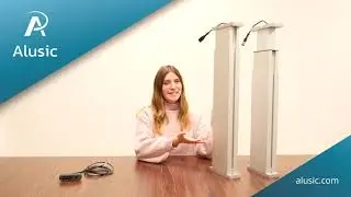 Alusic S.p.A. - The New Telescopic Lifting Columns - Ergonomics and Productivity for Workstations