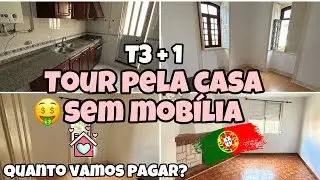 TOUR PELA NOSSA NOVA CASA EM PORTUGAL (+ valor do aluguel)