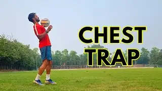 How to Receive football on Chest?