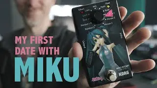 My first Date with Miku Stomp by Korg - Mika Tyysk&auml; improvisation with Korg pedal
