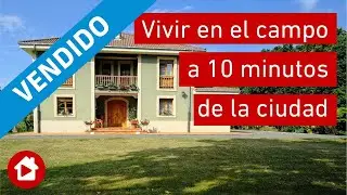 Chalet con parcela y jardín, a 10 minutos de Oviedo,Asturias[VENDIDO]