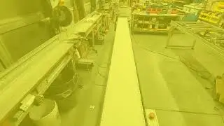 Long Line Assembly Conveyor | Less Than 1 Amp High Efficiency Motor/Controller