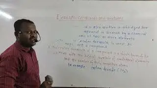 L10 Elements Compound and Mixture