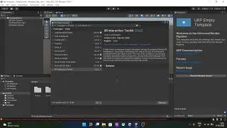 Как добавить XR Interaction Toolkit в Unity 2021.x
