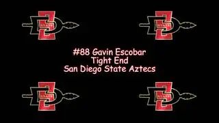 SDSU Aztecs TE Gavin Escobar Highlights (2011-12)