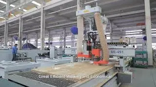Auto Tool Change CNC Router With Automatic Loader