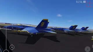 【CarrierLandingHD】CLHD Blue Angels Aerobatic Training   2025/4/26