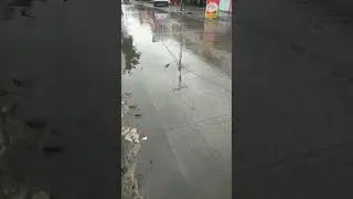 walking after rain in Minasa Upa Makassar #olahragasantai #olahragaku #walkaround