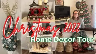 NEW CHRISTMAS 2022 HOME DECOR TOUR | CHRISTMAS DECOR 2022 | CHRISTMAS DECORATING IDEAS