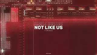 Kendrick Lamar - Not Like Us (ImamQaumRemake) - FLP? - flstudio22 - 98% precision with original
