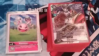 Digimon TCG BT4 Red Shine/Omni Deck list