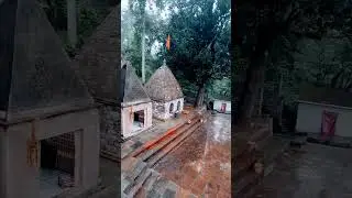 #sitavani ancient temple with rainfall @amazing biodiversity Sitavani Nature।। with Ma Seeta।।