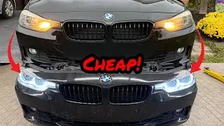 Обновление фар BMW F30 до светодиодных (производство Китай) &ndash; честный обзор.
