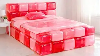 Which Bed Would You Sleep In? 🛋️ Lying in the Most Relaxing Bed #asmr #oddlysatisfying #dream #bed