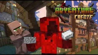 Create Adventure 🏭 Automatizăm Fierul! &Icirc;nceputul Satului de Villageri