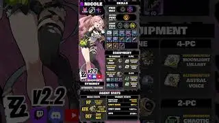 NICOLE DEMARA | INTER-KNOT COMMUNITY BUILD GUIDE V2.2 | ZENLESS ZONE ZERO