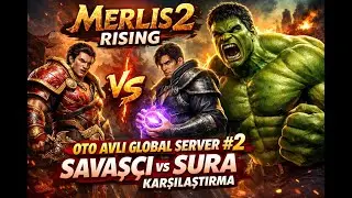 MERLIS2 RISING OTO AVLI GLOBAL SERVER #2 SAVAŞ&Ccedil;I SURA KARŞILAŞTIRMA #metin2  #metin2pvp