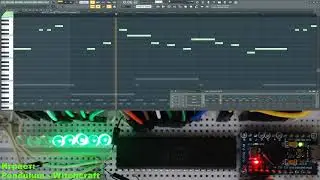 Synthesizer on AY-3-8910 and Arduino. Fl Studio