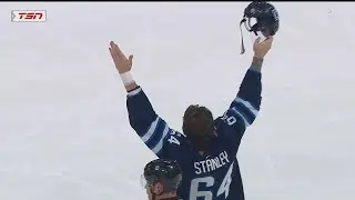 Wayne Simmonds Goes After Josh Morrisey, Logan Stanley Steps In Before Hyping Crowd