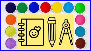 Sand painting, sand art, sand show (fun adventures)