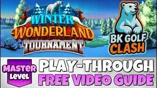 MASTER PLAY THROUGH | Турнир Winter Wonderland | Greenoch Point (зима) | Руководство по Golf Clash