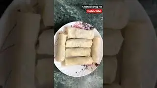 Chicken spring roll# Ramadan recipes#Iftar Snacks #Shorts do subscribe to my channel