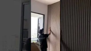Fluted Wall Paneling Installation