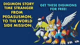 Digimon Time Stranger Unlock Shurimon, Nefertimon, Flamedramon, Lightdamon | Pegasusmon to the World