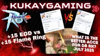 Ragnarok M Classic DB RK +15 EOD vs +15 Flame Ring Damage Test
