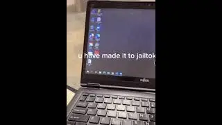 FIRST EVER PRISON INMATE WITH A LAPTOP INSIDE