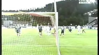 Ruzomberok-Djurg&aring;rdens IF CL Kval match2 2006 - TV4