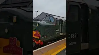 The 'Chairman's Train' D6851 and D6817 #class37 #heritagetrain #railfans #railway #trainspotting
